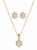 Montana Silver Necklace Set In the Wind Crystal