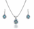 Montana Silver Necklace Set Northern Glow Opal