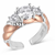 Montana Silver Ring Draped In Light Crystal