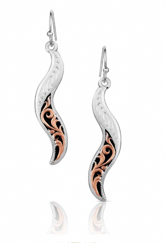 Montana Silver Earrings Carry Me West