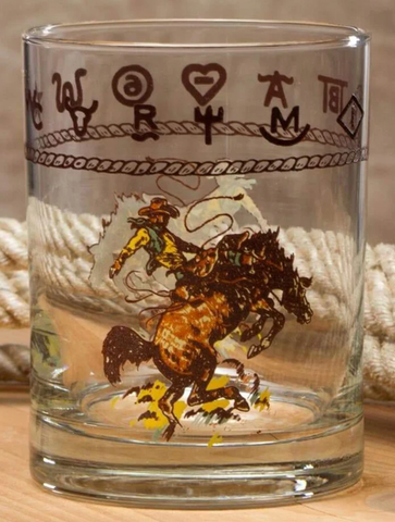WC Western Brand Bronc Rider Glasses