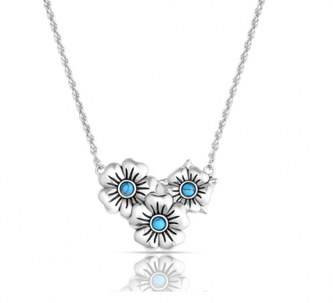 Montana Silver Spring Floral Necklace