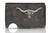 Montana Silver Montana Gunmetal Credit Card & Cash Case with Longhorn
