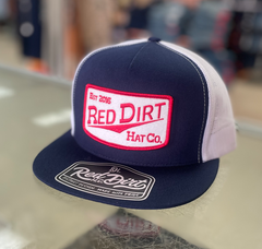 Red Dirt Hat Company Navy/Red Ball Cap