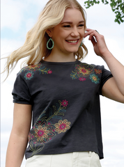 Cruel Girl Embroidered T-Shirt Women's