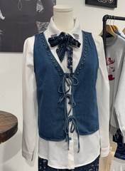 Rockin A Design Western Stud Vest Women's