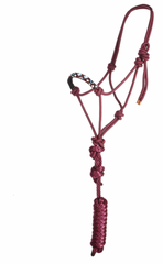 Professionals Choice Beaded Rope Halter HRB-BUR