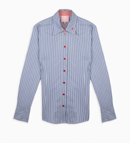 Little Lucille Signature Button Up L/S Shirt Women's