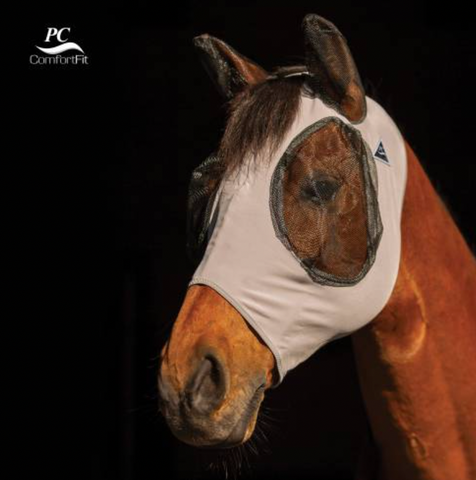 Professional's Choice Lycra Comfort Fit Horse Fly Mask
