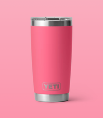 Yeti Rambler 20 oz Tumbler Tropical Pink