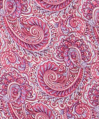 Wyoming Traders Paisley Print Silk Wild Rag 34.5"