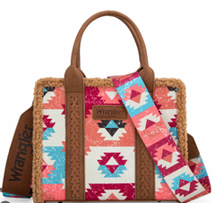 Wrangler Aztec with Sherpa Trim Purse Women’s WG166-8120
