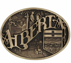 Montana Attitude Buckle Alberta Brass 61263C