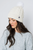 Orb Life Marshmallow Cabled Lined Beanie & Mittens