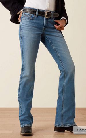 Ariat Perfect Rise Acclimatize Nayelli Boot Cut Jean Front Complete 10061736