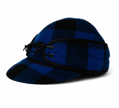 Crown Cap Royal Blue Plaid 1-1701
