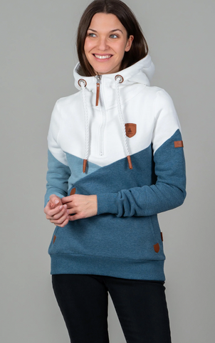 Wanakome 1/4 Zip Up Hoodie Women's ROXY 5124