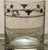 Western Creations Branded Tall Glass 8 Oz  Set of 4
