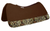 5 Star Saddle Pad Chocolate The Barrel Racer 3/4"  30x28"