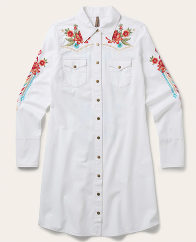 Stetson Embroidered Dress/Duster Women's
