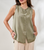 Tribal Jeans Button Up S/S Blouse Women's