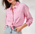 Tribal Jeans Button Up Flowy Over Shirt Women's