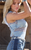 Cruel Denim Ruffle Tank Women's