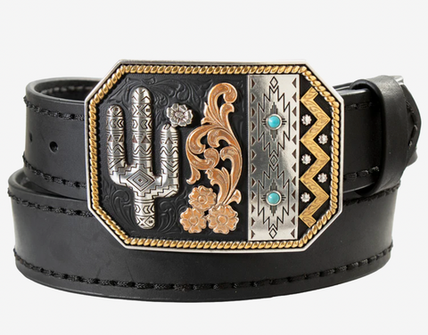 Nocona Fancy Buckle Belt Women's
