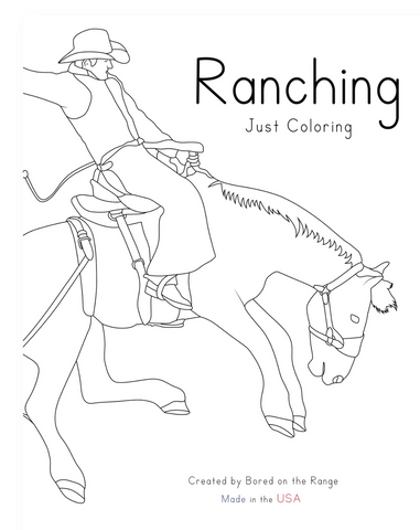 Bored On The Range Workbooks For Kids