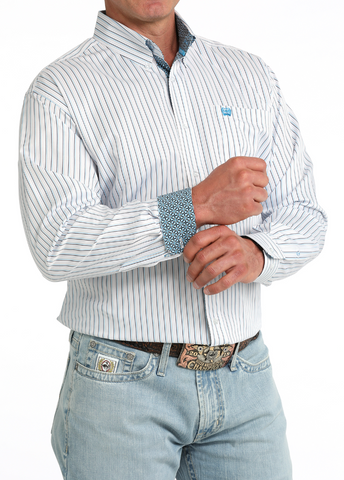 Cinch Button Up L/S Shirt Men's