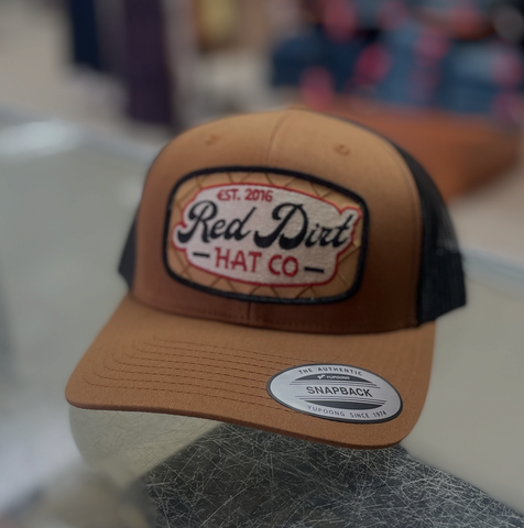 Red Dirt Hat Co Brm/Blk Ball Cap