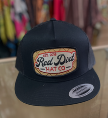 Red Dirt Hat Co Blk/Tan Ball Cap