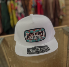 Red Dirt Hat Co Wht/Aztec Ball Cap