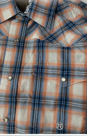 Roper L/S Snap Up Plaid Shirt Men's
