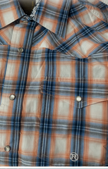 Roper L/S Snap Up Plaid Shirt Men's