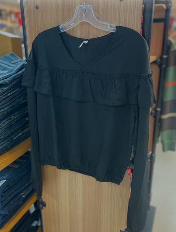 Roper L/S Ruffled Blouse Women's