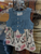 Shea Baby Denim & Cactus Floral Dress
