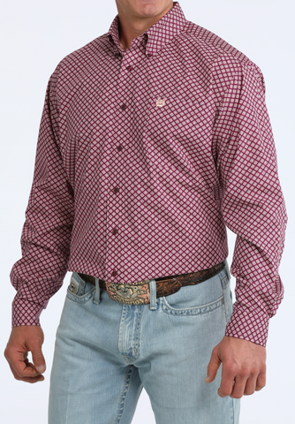 Cinch Button Up L/S Shirt Men's