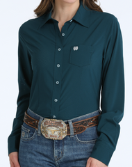 Cinch Button Up L/S ArenFlex Shirt Women's