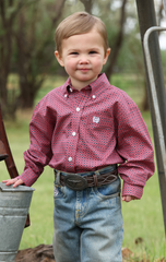 Cinch Button Up L/S Shirt Boys