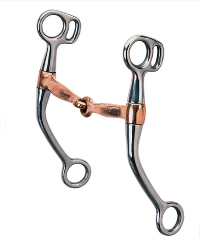 Weaver Tom Thumb Bit 5" Copper Plated Mouth 25-3130