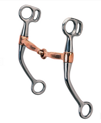Weaver Tom Thumb Bit 5" Copper Plated Mouth 25-3130