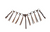 Professionals Choice Ring Breastcollar w/tassle 1065