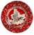 HiEnd Accents Melamine Dinnerware Set- Patchwork Bandana 14PC