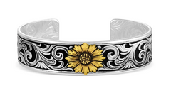 Montana Silversmiths Bracelet- Sunflower Filigree