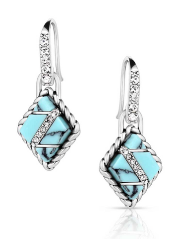 Montana Silversmiths Earrings- High Noon Cobblestone