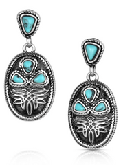 Montana Silversmiths Earrings- Boot Stitch