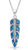 Montana Silversmith Opal Feather Necklace