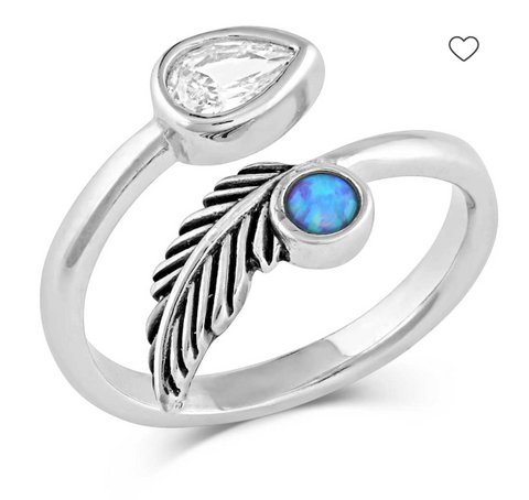 Montana Silversmiths Ring Nature Opal