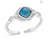 Montana Silversmiths Ring- Crowned Glacier